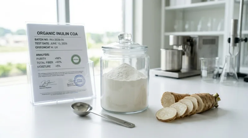 Inulina orgánica vs convencional: guía de compras 9 Organic vs Conventional Inulin: A Complete Sourcing Guide for Procurement Teams