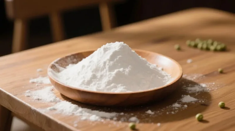 Almidón de frijol mungo vs harina: diferencias 3 organic mung bean starch powder
