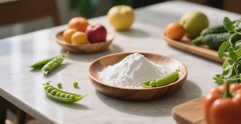 Almidón de guisante orgánico para hornear sin gluten 10 organic pea starch