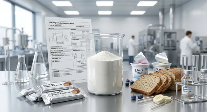 Dextrina resistente orgánica en alimentos 1 Organic Resistant Dextrin in Functional Food Formulation A Manufacturing Guide