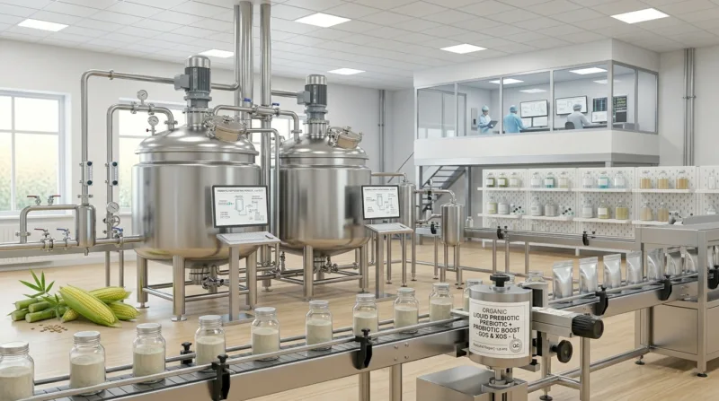 XOS orgánicos en aplicaciones industriales 8 Organic XOS Industrial Applications How Manufacturers Use Xylo-Oligosaccharides Across Food, Beverage, and Supplement Production