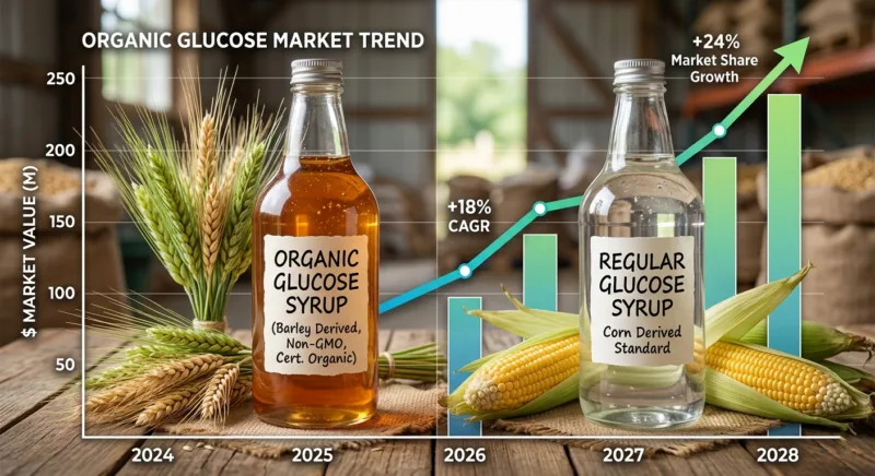 Jarabe de glucosa orgánico frente al regular 3 Organic vs Regular Glucose Syrup Full Comparison