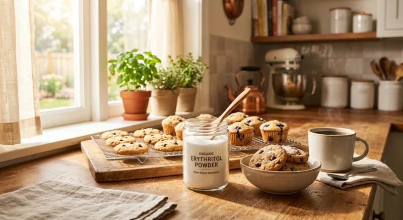Eritritol orgánico para la dieta ceto y repostería 5 Sweeten Your Life, Not Your Waistline Organic Erythritol for Keto & Home Baking