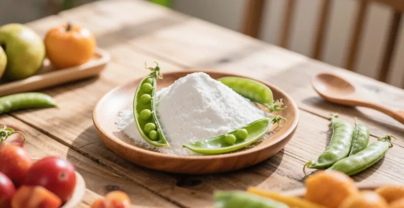Almidón de guisante orgánico en recetas sin gluten 5 organic pea starch
