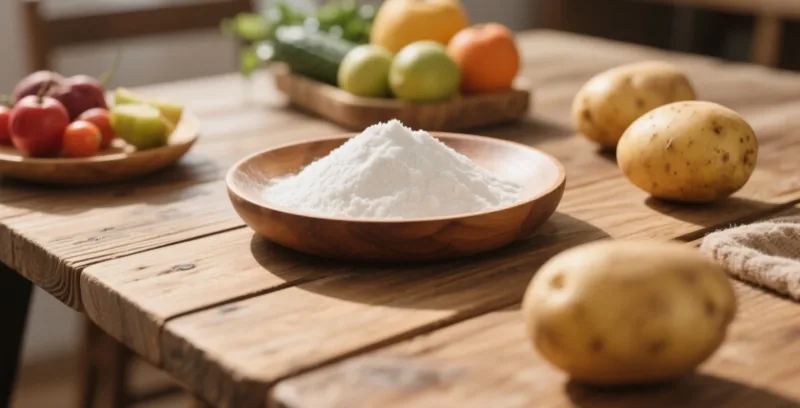 Espesantes sin gluten: almidón de patata orgánico 7 organic potato starch powder