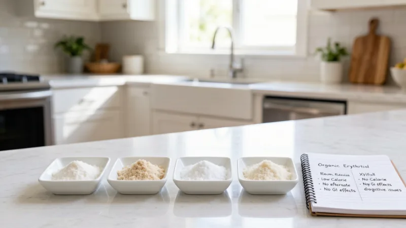 Mercado del isomaltitol ecológico: comparativa 3 Organic Isomaltitol Market and Comparisons: How It Stacks Up Against Other Sweeteners