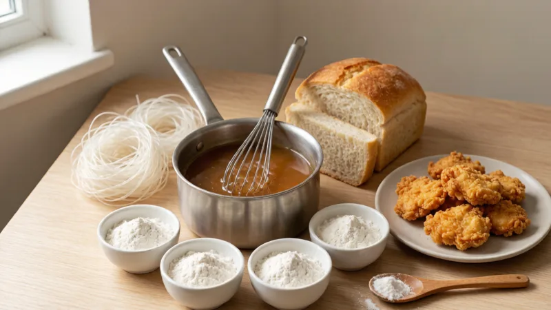 Organic Starches: Consumer Uses in Cooking, Baking and Everyday Foods