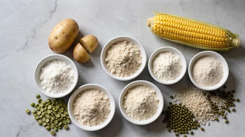 Almidones ecológicos: guía completa de tipos, usos y 2 Organic Starches: Complete Guide to Types, Uses and Sourcing